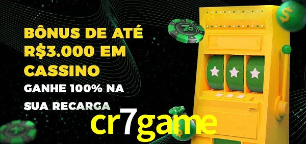 cr7game melhor bônus de depósito