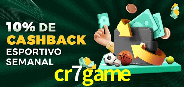 10% de bônus de cashback na cr7game