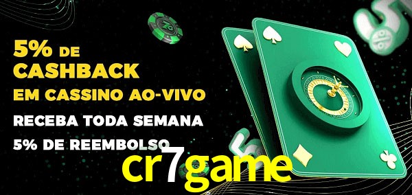 Promoções do cassino ao Vivo cr7game